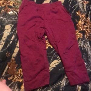 Size 2t maroon pants
